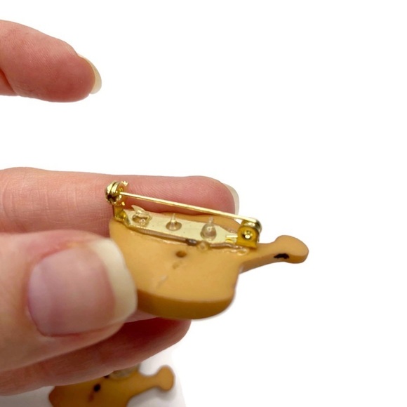 Watering Can Button Earring and Pin Set Gardening - Picture 4 of 4